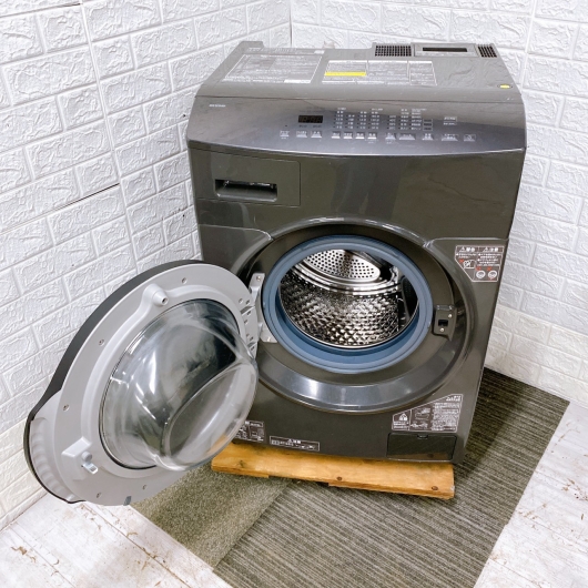 アイリスオーヤマ DKC85A1-B ドラム式洗濯機 8.0kg TK2298