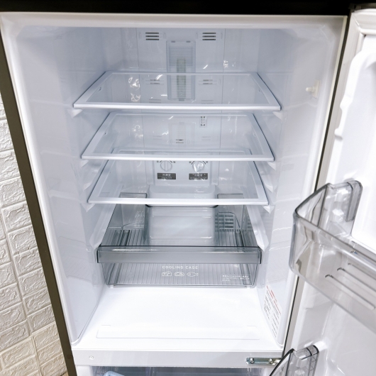 ミツビシ 三菱 MR-P15F-H 一人暮らし単身用冷蔵庫 146L K11143