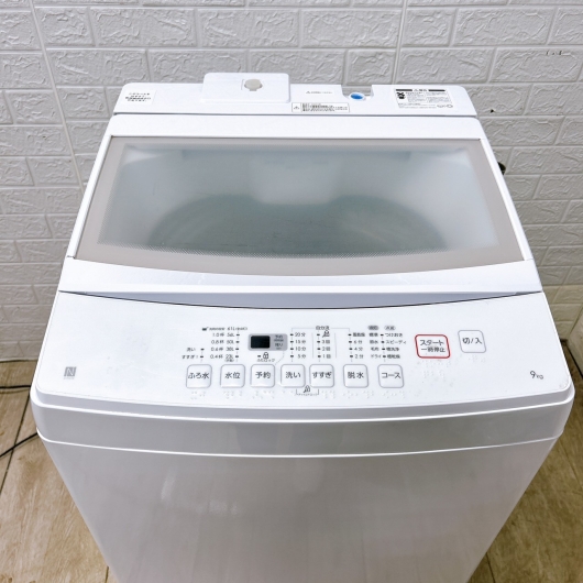 ニトリ NTR90 一人暮らし単身用洗濯機 9.0kg OE01156