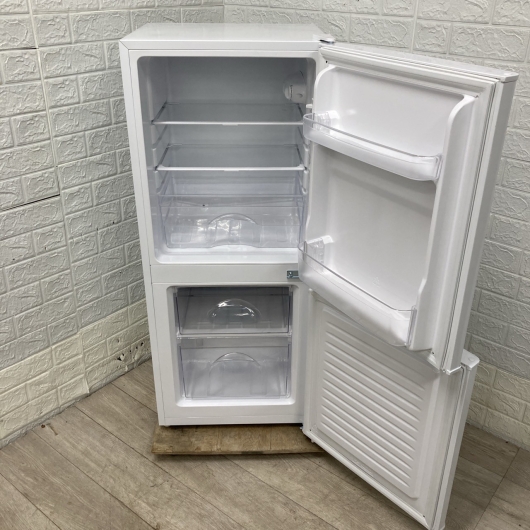 ヤマゼン YFR-D111(W) 一人暮らし単身用冷蔵庫 106L MKT11061