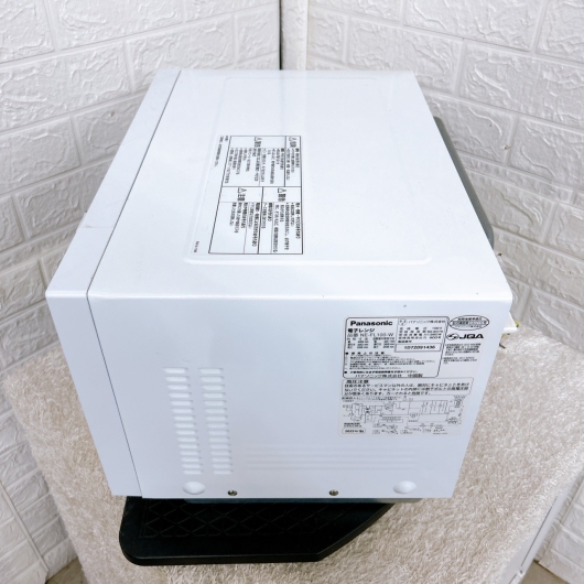 パナソニック NE-FL100-W 一人暮らし単身用電子レンジ フラット MKT10093