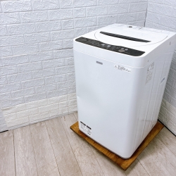 シャープ ES-G45RC-W 一人暮らし単身用洗濯機 4.5kg MKT100312