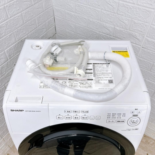 シャープ ES-S7H-WR ドラム式洗濯機 7.0kg B022815