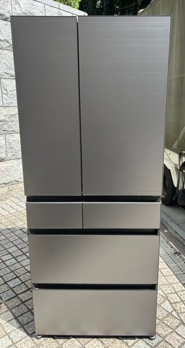 Panasonic パナソニック 650L 6ドア冷蔵庫 NR-F658WPX-H 2022年製