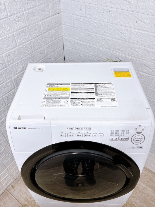 シャープ ES-S7H-WL 一人暮らし単身用洗濯機 7.0kg B010101