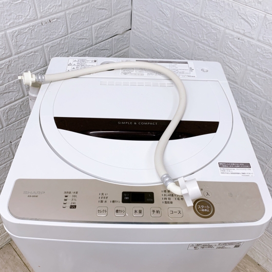 シャープ ES-GE6E-T 一人暮らし単身用洗濯機 6.0kg B11281