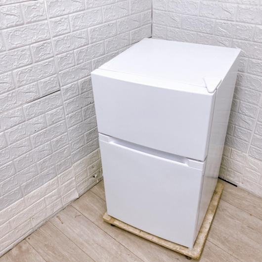 オーヤマ PRC-B092D-W 一人暮らし単身用冷蔵庫 87L K09142