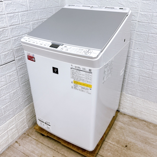 シャープ ES-PX8F-W  一人暮らし単身用洗濯機 8.0kg MKT02131