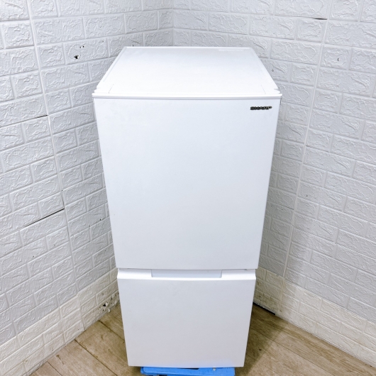 シャープ SJ-D15J-W 一人暮らし単身用冷蔵庫 152L OE022115