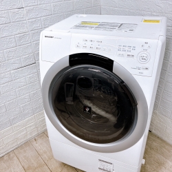 シャープ ES-S7J-WL 一人暮らし単身用洗濯機 7.0kg K12208