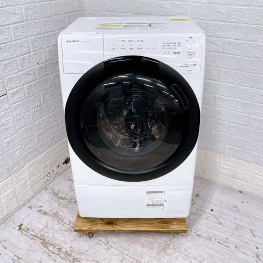 シャープ ES-7S1-WL ドラム式洗濯機 7.0kg TK686