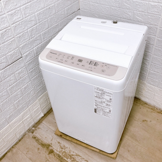 パナソニック NA-F6PB1 2022年製 6.0kg 洗濯機 美品【全国発送対応】