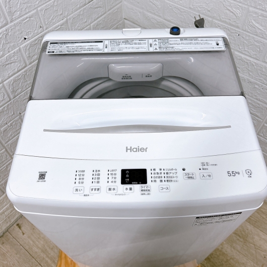 ハイアール JW-U55B 一人暮らし単身用洗濯機 5.5kg CK122312
