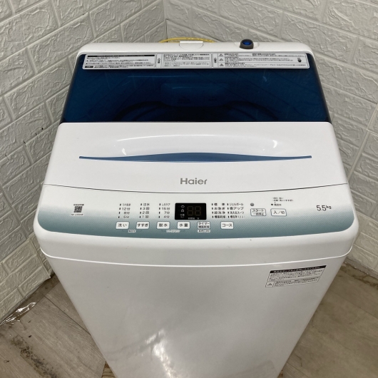 ハイアール JW-U55HK 2021年製 5.5kg 洗濯機 美品【全国発送対応】