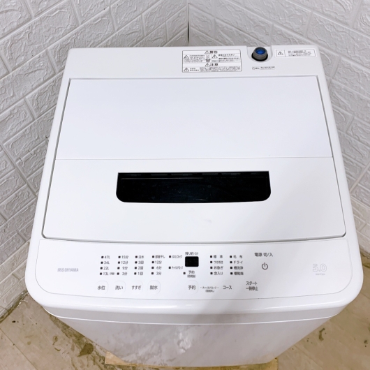 アイリスオーヤマ  IAW-T504 2022年製 5.0kg 洗濯機 美品【全国発送対応】