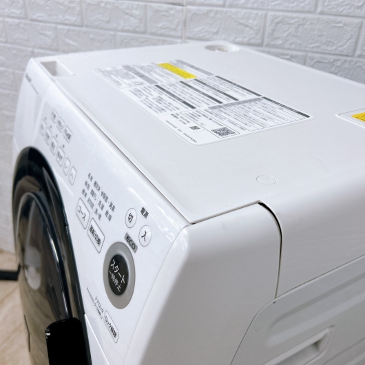 シャープ ES-S7F-WL ドラム式洗濯機 7.0kg MKT0330100