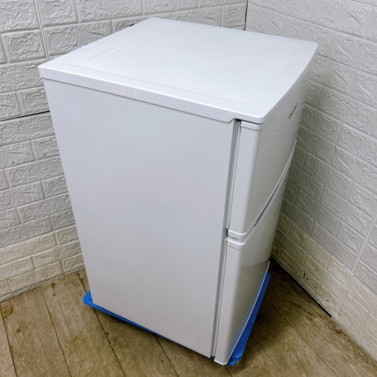 コンフィー RCT90WH/E 一人暮らし単身用冷蔵庫 90L B02068