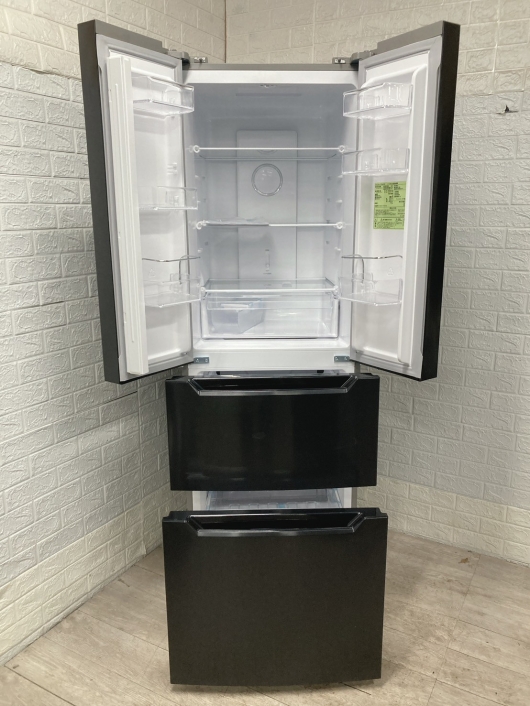 アイリスオーヤマ IRSN-32B-B 一人暮らし単身用冷蔵庫 320L MKT1210100