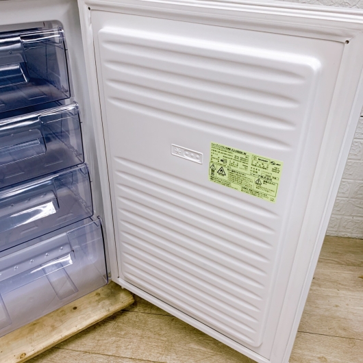 シャープ FJ-HS9X-W 一人暮らし単身用冷凍庫 86L TO1051