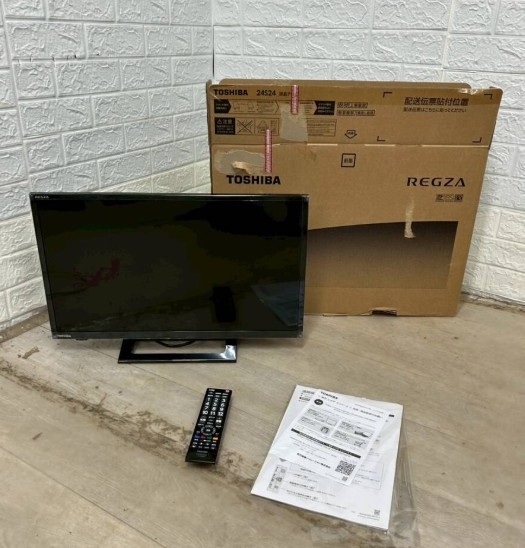 TOSHIBA 東芝 REGZA レグザ 液晶テレビ 24S24 24V型 2024年製