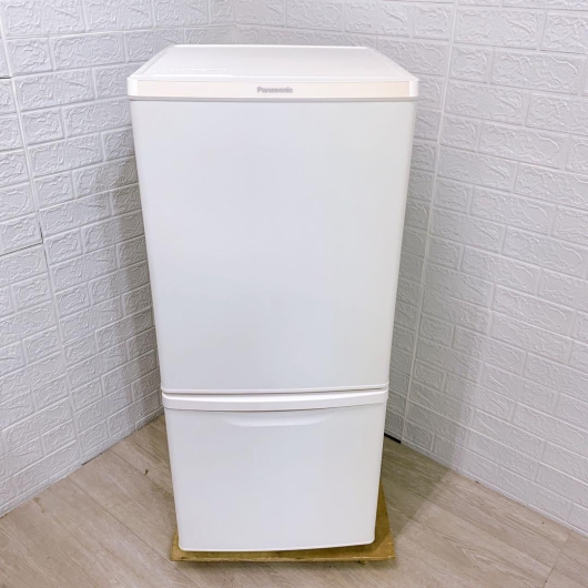 パナソニック 138L 2ドア冷蔵庫 NR-B14FW-W 2022年製