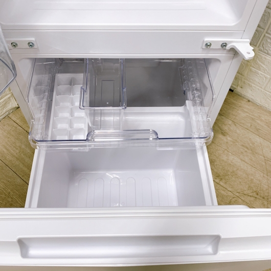 シャープ SJ-D15K-W 一人暮らし単身用冷蔵庫 152L B120614