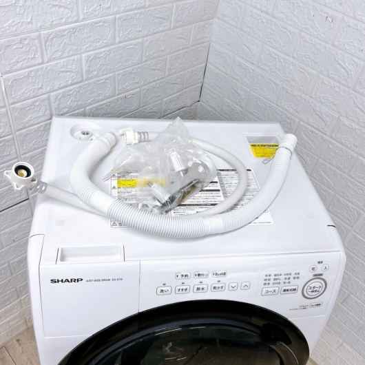 シャープ ES-S7G-WL 一人暮らし単身用洗濯機 7.0kg B022714