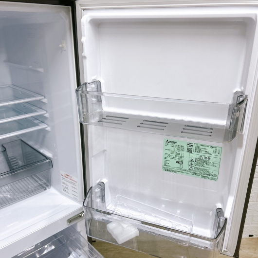 ミツビシ 三菱 MR-P15K-H 一人暮らし単身用冷蔵庫 146L MKT11131