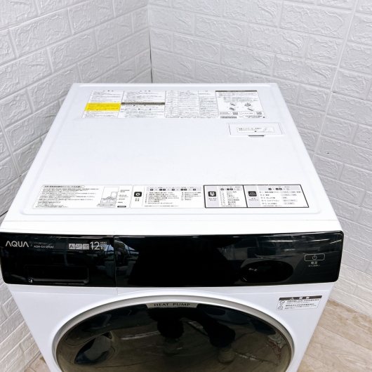 アクア AQW-DX12R-R 一人暮らし単身用洗濯機 12.0kg MKT012210