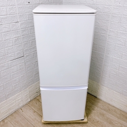 ミツビシ MR-P15E3J-W 一人暮らし単身用冷蔵庫 146L B122114