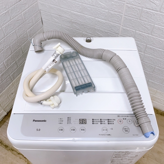 パナソニック NA-F5B1 2023年製 5.0kg 洗濯機 美品【全国発送対応】