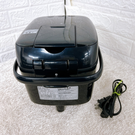 ニトリ BN201BK 一人暮らし単身用炊飯器 3合炊き MKT10108