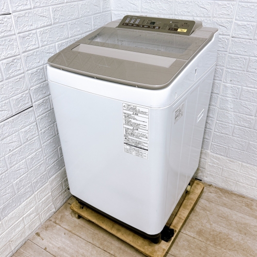 パナソニック NA-FA80H3 一人暮らし単身用洗濯機 8.0kg B12135