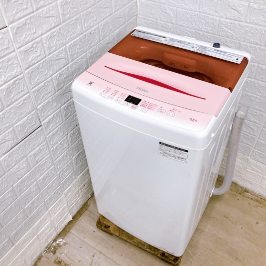 ハイアール JW-U55HK 2021年製 5.5kg 洗濯機 美品【全国発送対応】