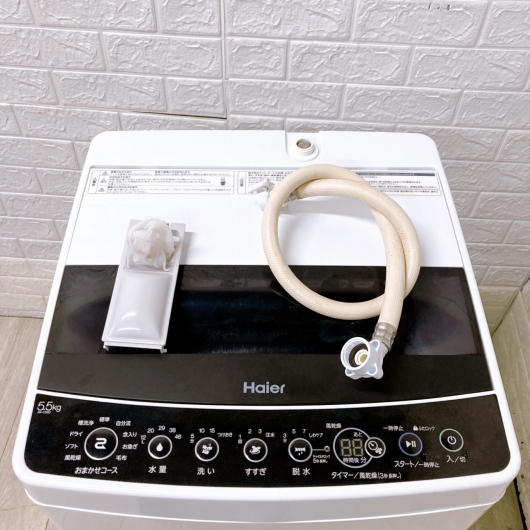 ハイアール JW-C55D 一人暮らし単身用洗濯機 5.5kg CTF5648677