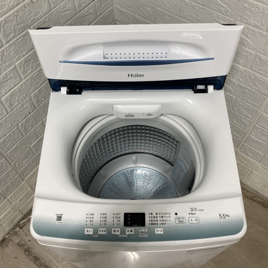 ハイアール JW-U55HK 2021年製 5.5kg 洗濯機 美品【全国発送対応】