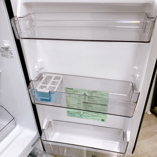トウシバ GR-V15BS(K) 一人暮らし単身用冷蔵庫 153L B12047