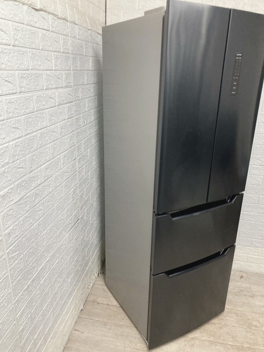 アイリスオーヤマ IRSN-32B-B 一人暮らし単身用冷蔵庫 320L MKT1210100