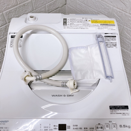 シャープ ES-TX6G-S 一人暮らし単身用洗濯機 6.5kg COT10135