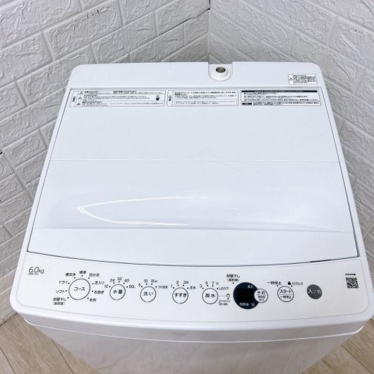 ハイアール OBBW-60A 一人暮らし単身用洗濯機 6.0kg K10031