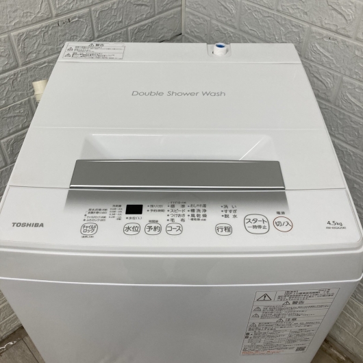 トウシバ AW-45GA2 2023年製 4.5kg 洗濯機 美品【全国発送対応】