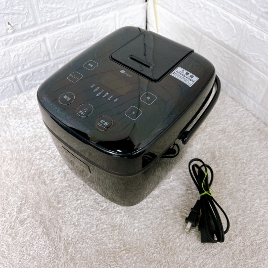 ニトリ BN201BK 一人暮らし単身用炊飯器 3合炊き MKT10108