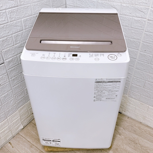 シャープ ES-GV9J-T 一人暮らし単身用洗濯機 9.0kg K11267