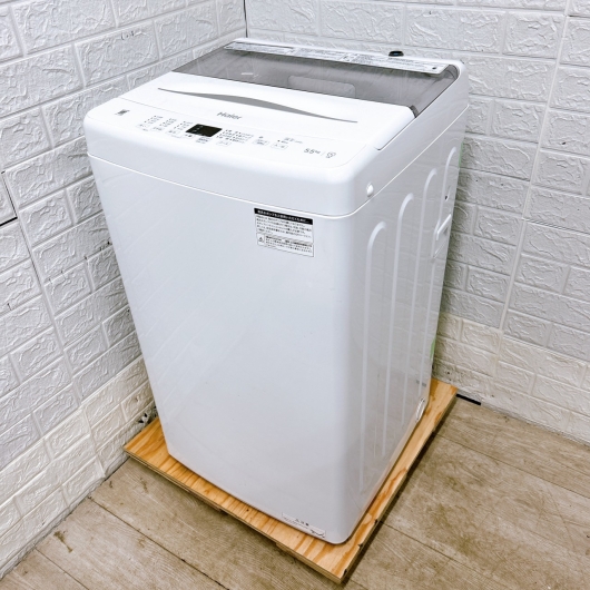 ハイアール JW-U55B 一人暮らし単身用洗濯機 5.5kg CK122312