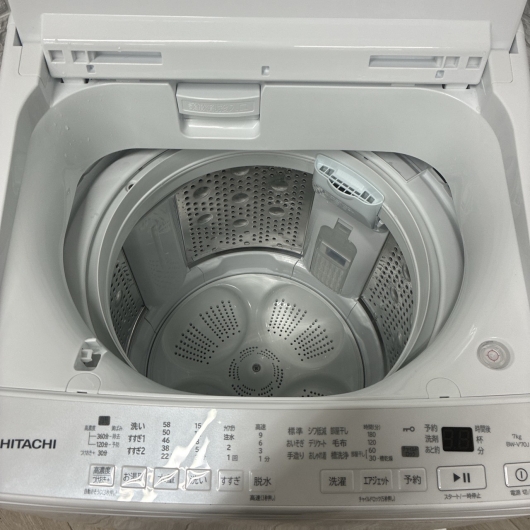 ヒタチ BW-V70J 一人暮らし単身用洗濯機 7.0kg B100113