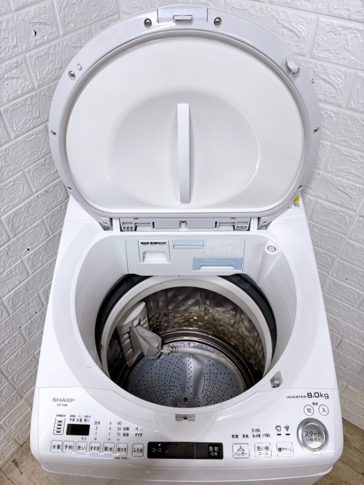 シャープ ES-TX8E-W 一人暮らし単身用洗濯機 8.0kg MKT011952