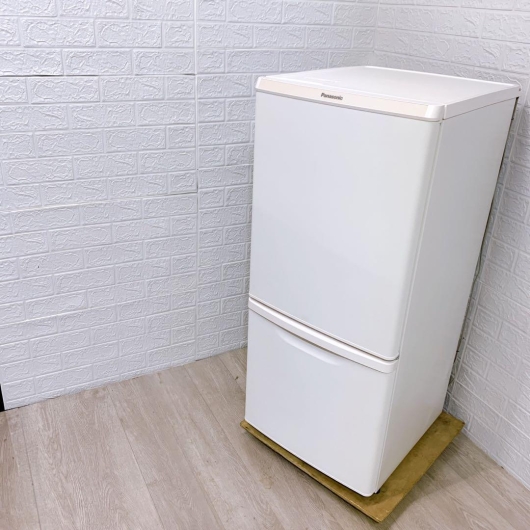 パナソニック 138L 2ドア冷蔵庫 NR-B14FW-W 2022年製