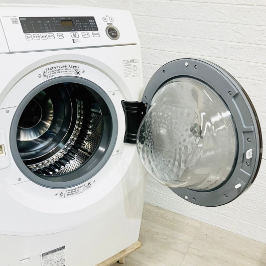シャープドラム式洗濯機 10kg 大型 ES-H10F-WR 2022年製