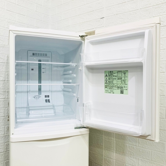 パナソニック 138L 2ドア冷蔵庫 NR-B14FW-W 2022年製
