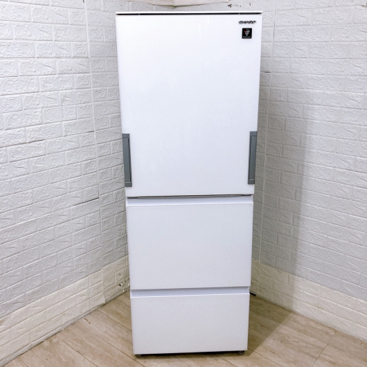 シャープ SJ-GW35J-W 一人暮らし単身用冷蔵庫 350L MKT10221